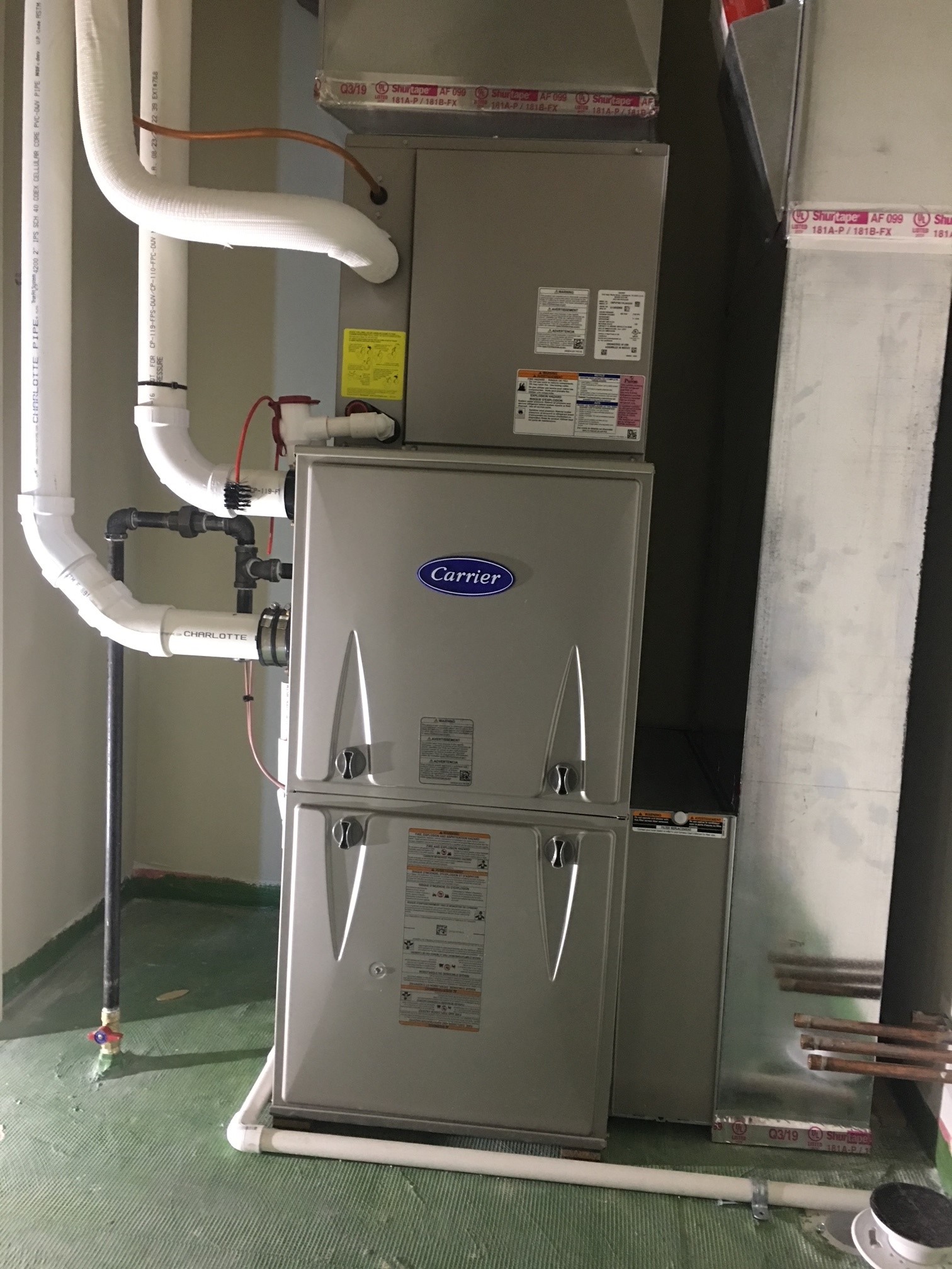 Mission Mechanical HVAC installation in a Bear Lake, MI home